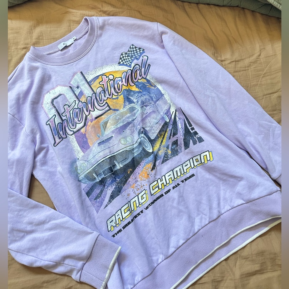 graphic crewneck